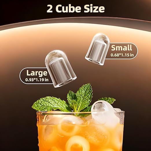 Antarctic Star Ice Maker, 26lbs in 24Hrs, 8 Cubes in 6 Mins, 0.8L Tank & 1.1lb - Image 5