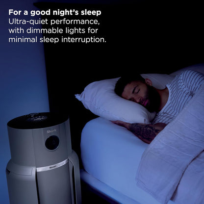 shark neverchange air purifier max, hp301, grey, view 11