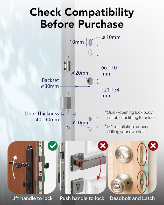 Smart Door Lock Fingerprint Door Lock - Image 7