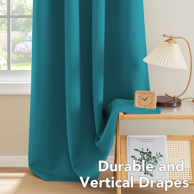 H.VERSAILTEX Blackout Room Darkening Window Treatment Curtains, Grommet Drapes - Image 8