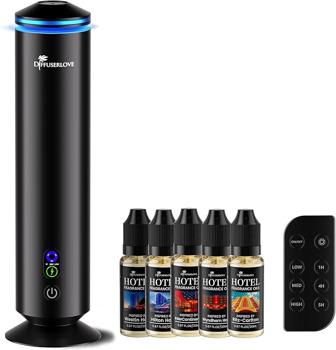 Diffuserlove Full Metal Body Waterless Scent Diffuser by Diffuserlove