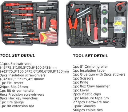 Home Tool Set Kit -899 PCS Home Auto Repair Tool Kit - Image 5