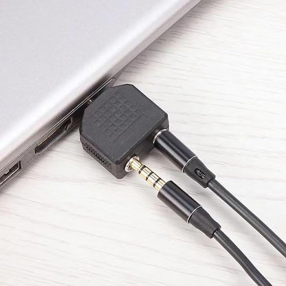 Sairps 3.5mm +Headphone +Splitter, Double Headphone Jack Adapter 3.5mm to 1/8 - Image 3