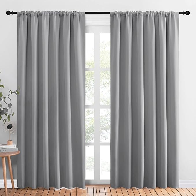 NICETOWN Blackout Curtain Panels 84 inches Long by NICETOWN