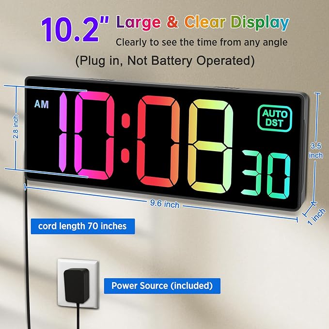 Soobest Digital Wall Clock - Image 2