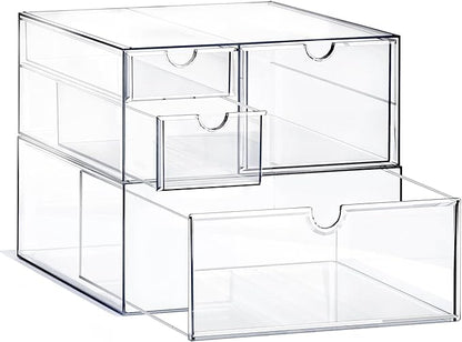 Prsildan Acrylic Drawer Makeup Organizer by Prsildan