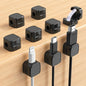 Magnetic Cable Clips, Adjustable Cord Holder Management, Adhesive Wire Keeper by COOCAT