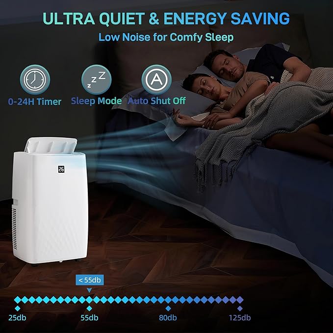 Portable Air Conditioners 12000 BTU, Remote Control AC - Image 6