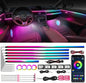 Dreamcolor Acrylic Ambient Lighting Car Lights – Wireless APP Control, Music by WEBUPAR