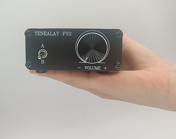 TENEALAY HiFi RCA Passive Preamp Stereo Audio Preamplifier - Image 3