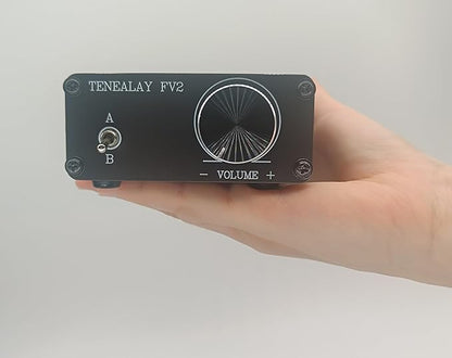 TENEALAY HiFi RCA Passive Preamp Stereo Audio Preamplifier - Image 3