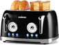 CUSIMAX Toaster 4 Slice, Retro Toaster by CUSIMAX
