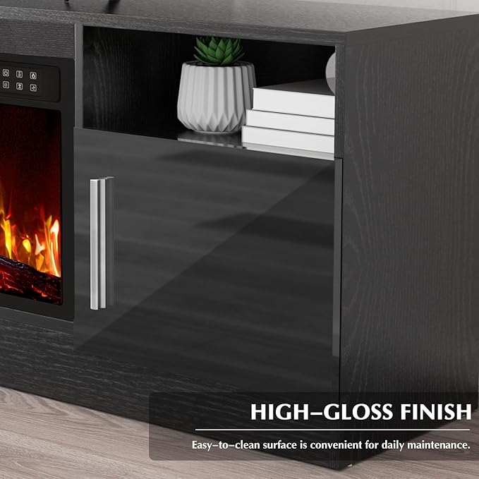 Lemberi Fireplace tv Stand - Image 7