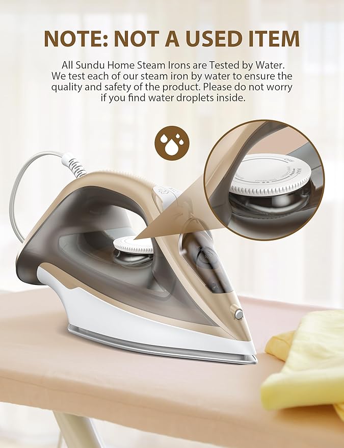 1500W Steam Iron for Clothes - Image 8