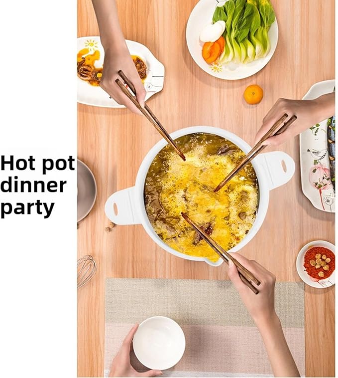 Asixxsix Foldable Electric Cooker, 800W 1.2L Mini Portable Travel Hot Pot - Image 2