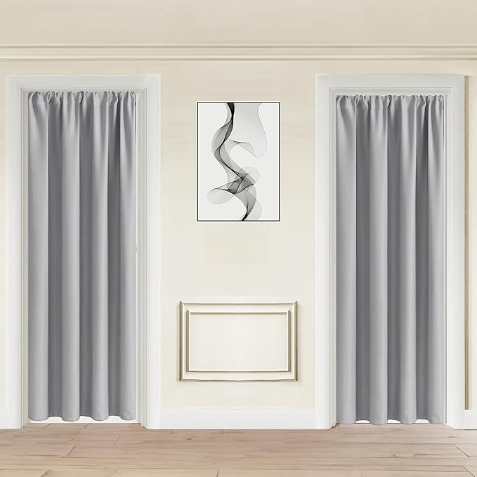 JIUZHEN 80 Inch Length Door Curtains by JIUZHEN