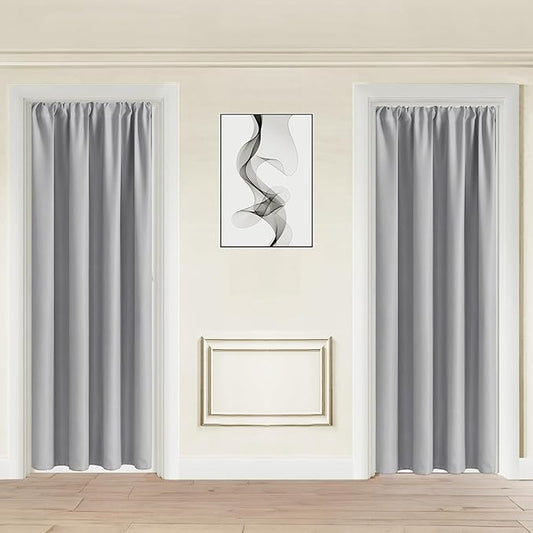 JIUZHEN 80 Inch Length Door Curtains by JIUZHEN