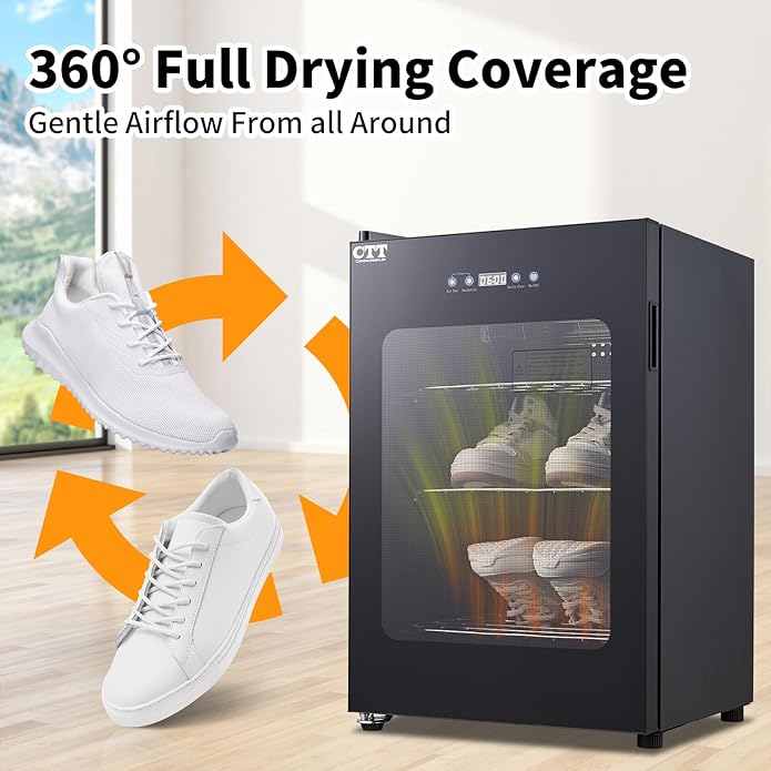 CTT 2.4 Cu.Ft Boot Dryer for Work Boots, Shoe Dryer for Sneakers, Helmet & - Image 2