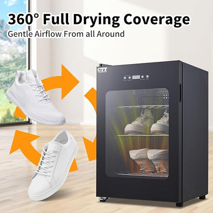 CTT 2.4 Cu.Ft Boot Dryer for Work Boots, Shoe Dryer for Sneakers, Helmet & - Image 2