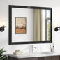 SMIROR Matte Black Bathroom Mirror by SMIROR