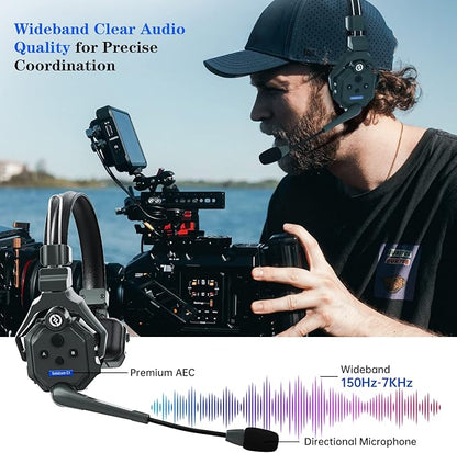 Hollyland Solidcom C1 Wireless Headset Intercom System 6-Person Full Duplex - Image 3