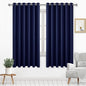 DWCN Blackout Curtains 63 Inch Length, Room Drakening Drapes by DWCN