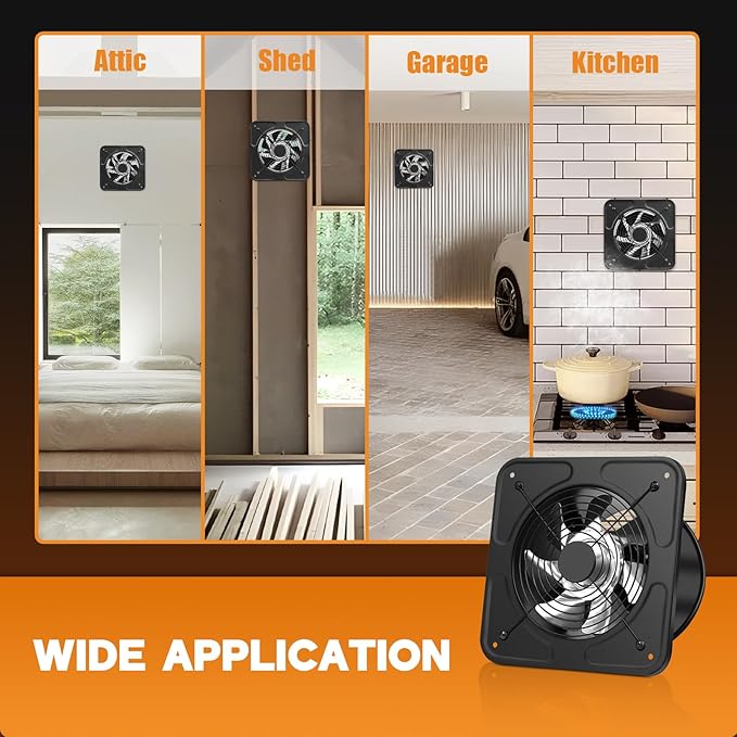 YOZON 8-Inch Kitchen Exhaust Fan - Image 8