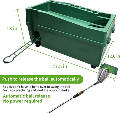jjm automatic golf ball dispenser for indoor simulators, package contents
