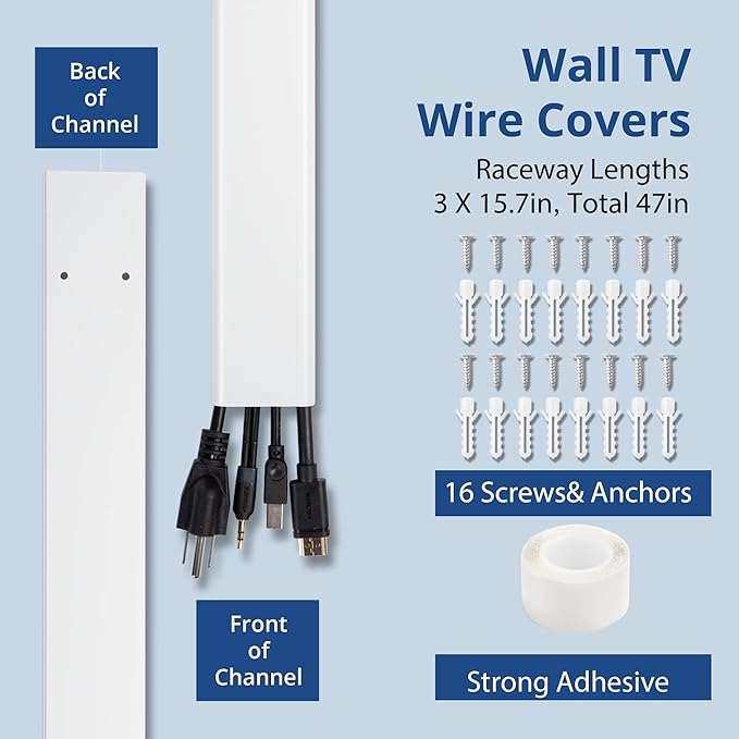 47in TV Cord Hider, YCLYC Cord Hider - Image 3