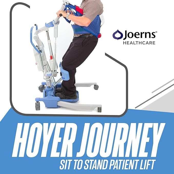 Joerns Hoyer Journey Sit to Stand Electric Power Patient Lift | Ultra Compact - Image 3