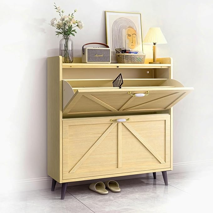 Shoe Storage Cabinet for Entryway - Image 9