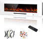 50" Electric Fireplace, Recessed & Wall Mounted Fireplace Heater 13 * 13 Colors by Dreamflame