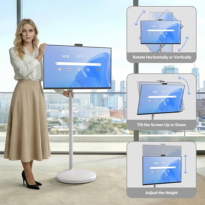 Shiarffe X5 Smart Board 32 Inch 4K Interactive Whiteboard Google EDLA-Certified - Image 3