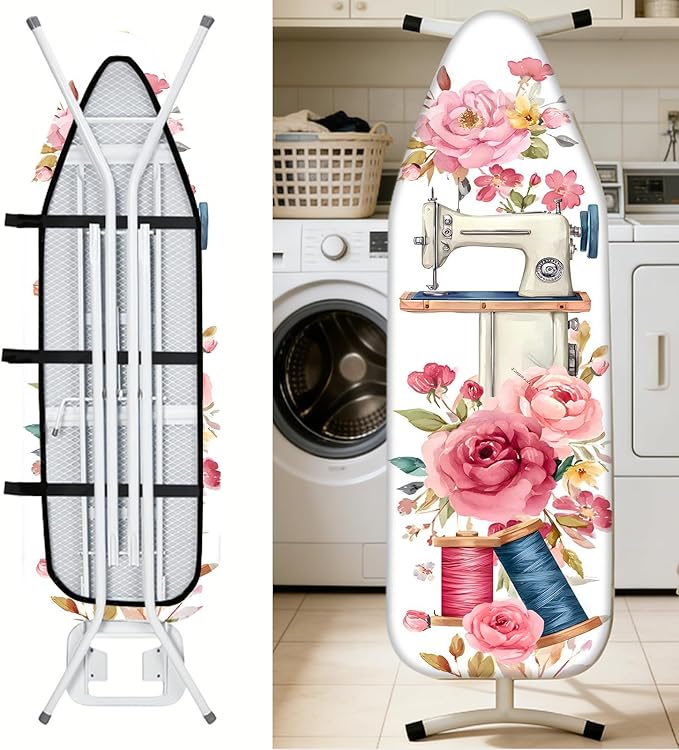 Nuxovilar Ironing Board Cover Needle Cotton 15x54 Inches | Ironing Board Cover - Image 6