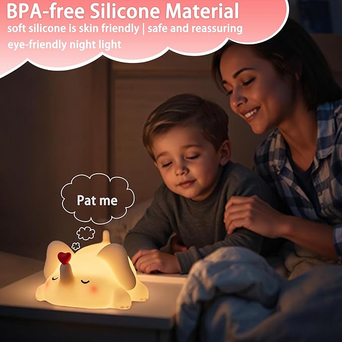 mydtiz Silicone Elephant Night Light - Image 4