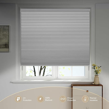 Boolegon Motorized Blinds with Remote, 100% Blackout Smart Blinds, Automatic - Image 2