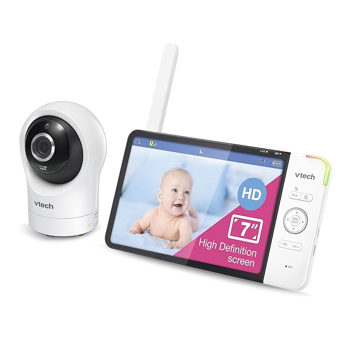 VTech RM7764HD 1080p WiFi Remote Access Baby Monitor, 360° Pan&Tilt, 7” 720p HD - Image 12