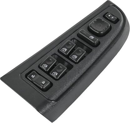 DICMIC Front Driver Side Master Power Window Switch and Door Lock & Black Bezel by DICMIC