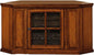 Opal Corner TV Stand for 50 Inch TVs, 46 Inch, Burnished Medium Oak, by LeickFurniture