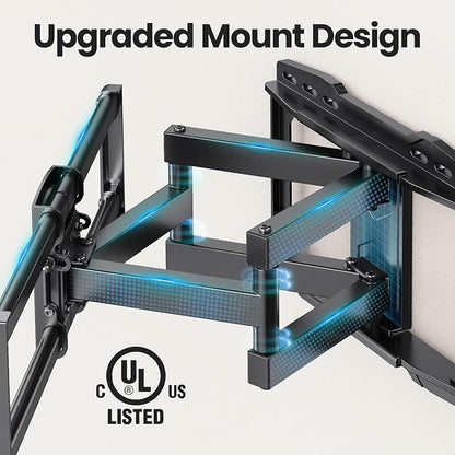 USX STAR UL Listed Full Motion TV Wall Mount Bracket - Image 2