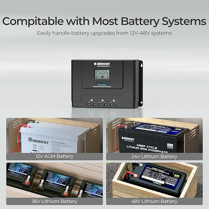 Rover Lite 60A MPPT Solar Charge Controller + BT-2 Smart Monitor - Image 8