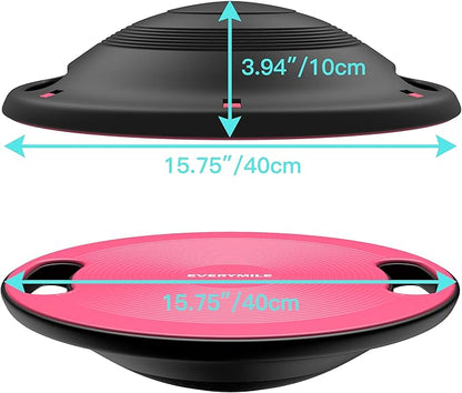 EVERYMILE Wobble Balance Board, Exercise Balance Stability Trainer Portable - Image 4