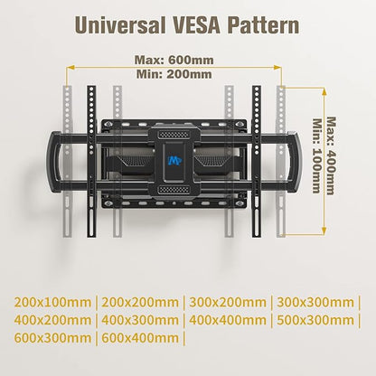 Mounting Dream TV Wall Mount, UL Listed Full Motion Mount Bracket - Image 8