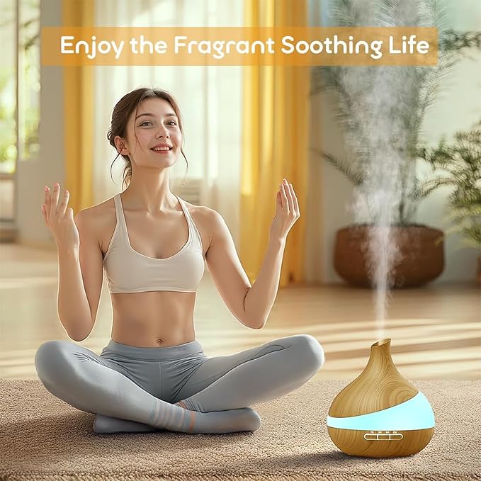 500ML Essential Oil Diffuser: Aroma Diffuser - Image 3