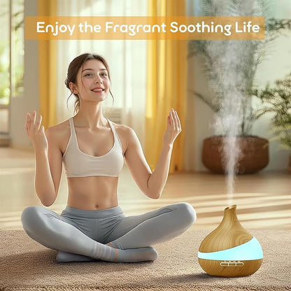 500ML Essential Oil Diffuser: Aroma Diffuser - Image 3