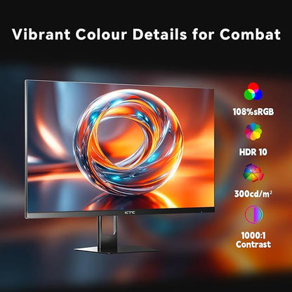 KTC 27 Inch Gaming Monitor 180Hz, Full HD 1920x1080 Fast IPS Computer Monitor - Image 4