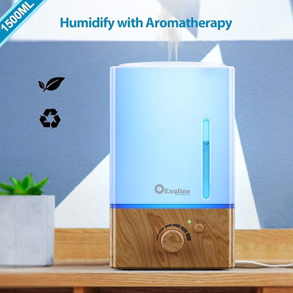 Exqline 1500ml Large Aroma Essential Oil Diffuser - Image 7