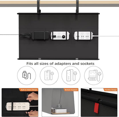 Under Desk Cable Management Tray - Image 2