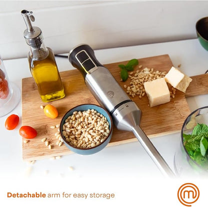 MasterChef Immersion Blender Handheld, Stainless Steel Hand Held Blending Stick - Image 5