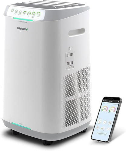 Nuwave Forever Air Purifier for Home Large Room Up to 2, 002 Ft², Dual Sensors by NuWave